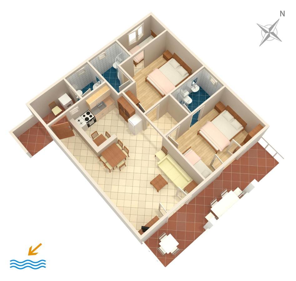 Apartments With A Parking Space Podaca, Makarska - 312 Екстер'єр фото